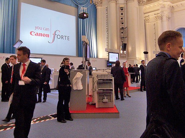 Деловая выставка Canon Forte 2008 в Санкт-Петербурге